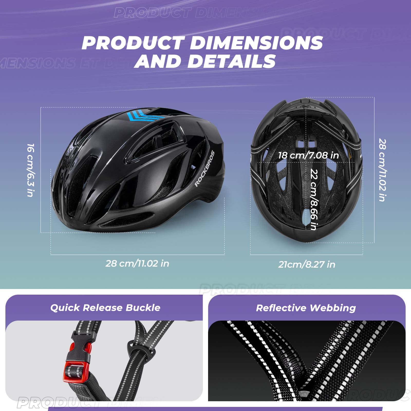 Ultra-Light In-Mold Bicycle Safety Helmet-6