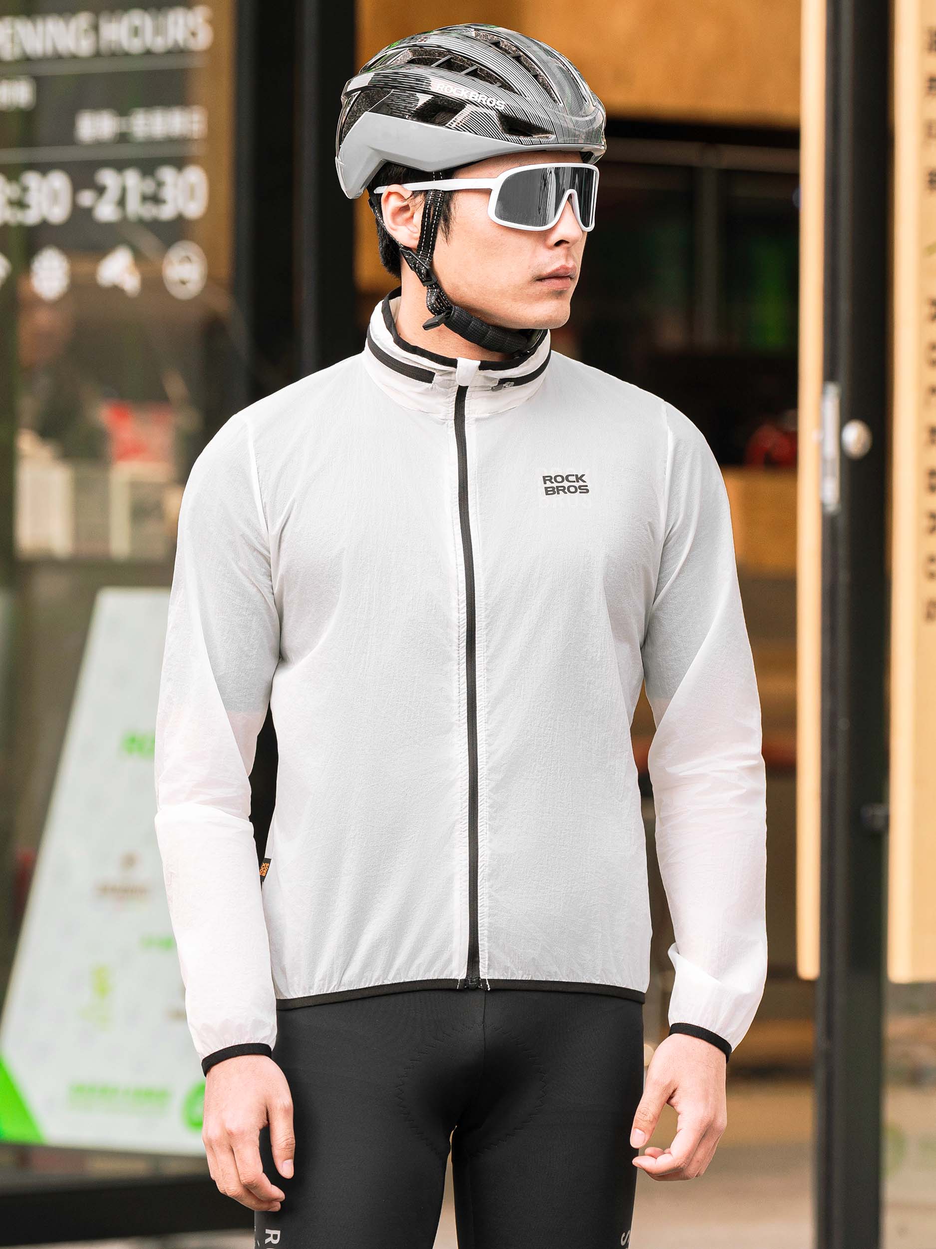 Unisex Solar-Powered Glow Cycling Jacket-7