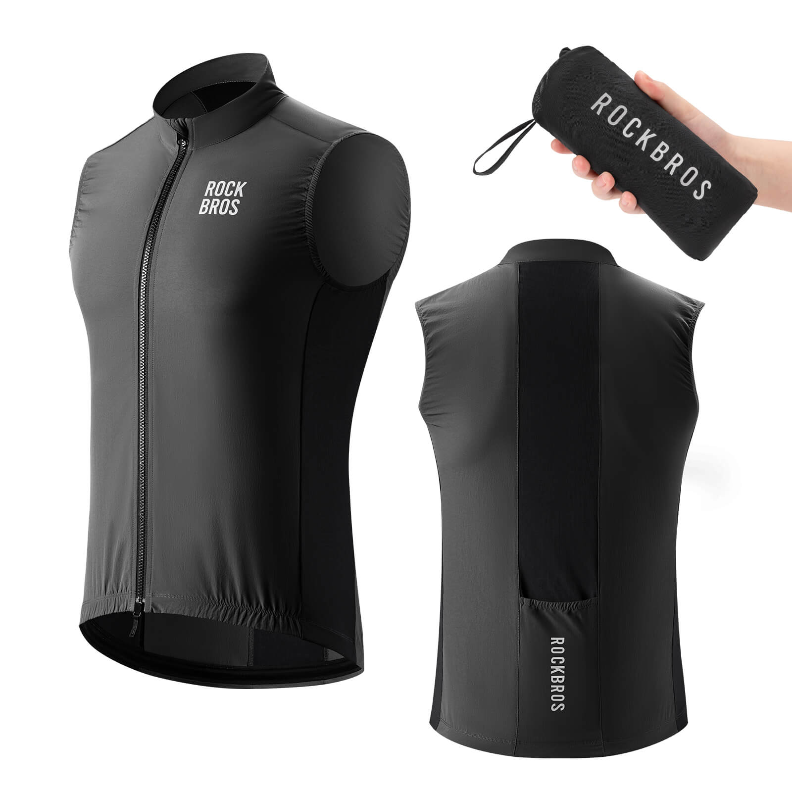 Unisex Windproof Cycling Vest-4