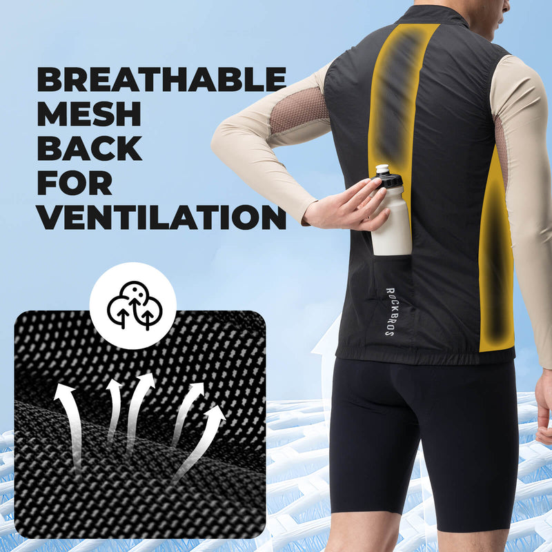 Unisex Windproof Cycling Vest-5
