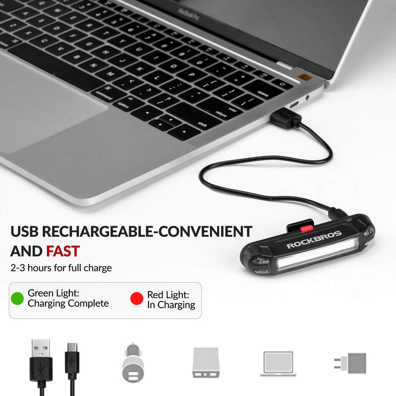 Rear Bike Light USB Rechargeable-6