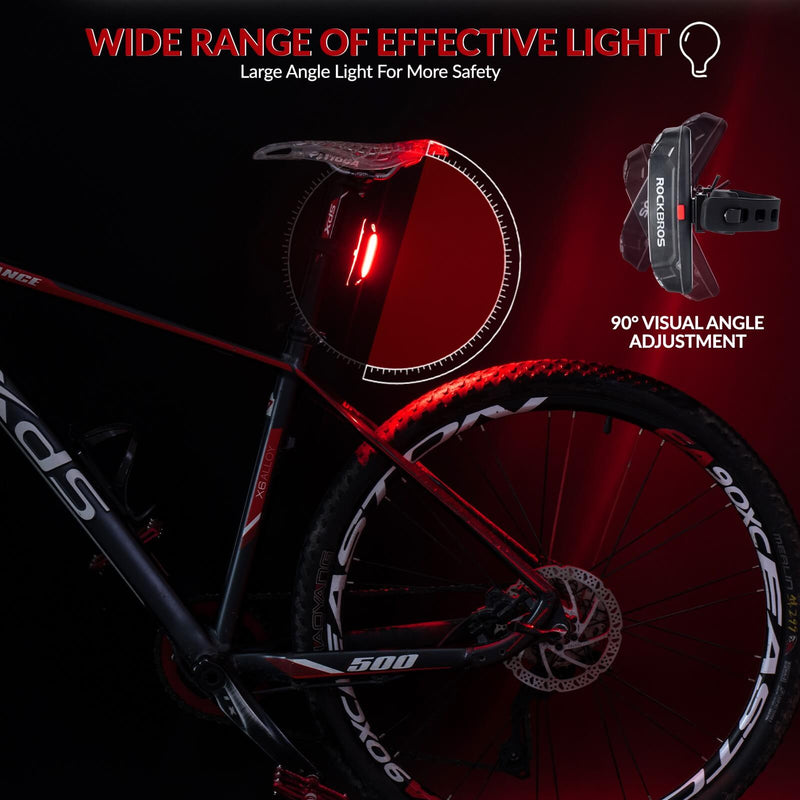 Rear Bike Light USB Rechargeable-8