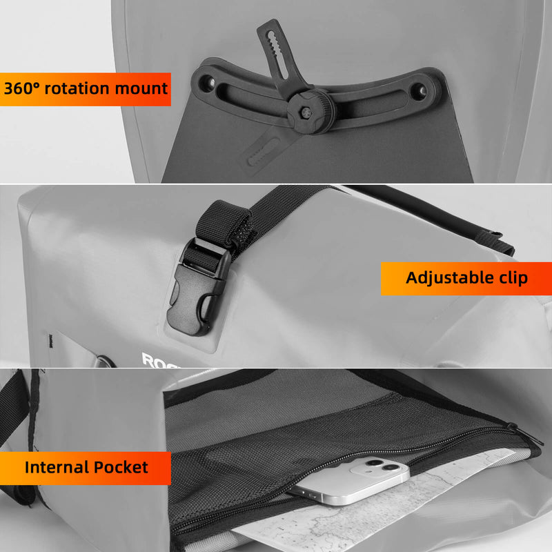 Fully Waterproof Bike Pannier Large Capacity-20