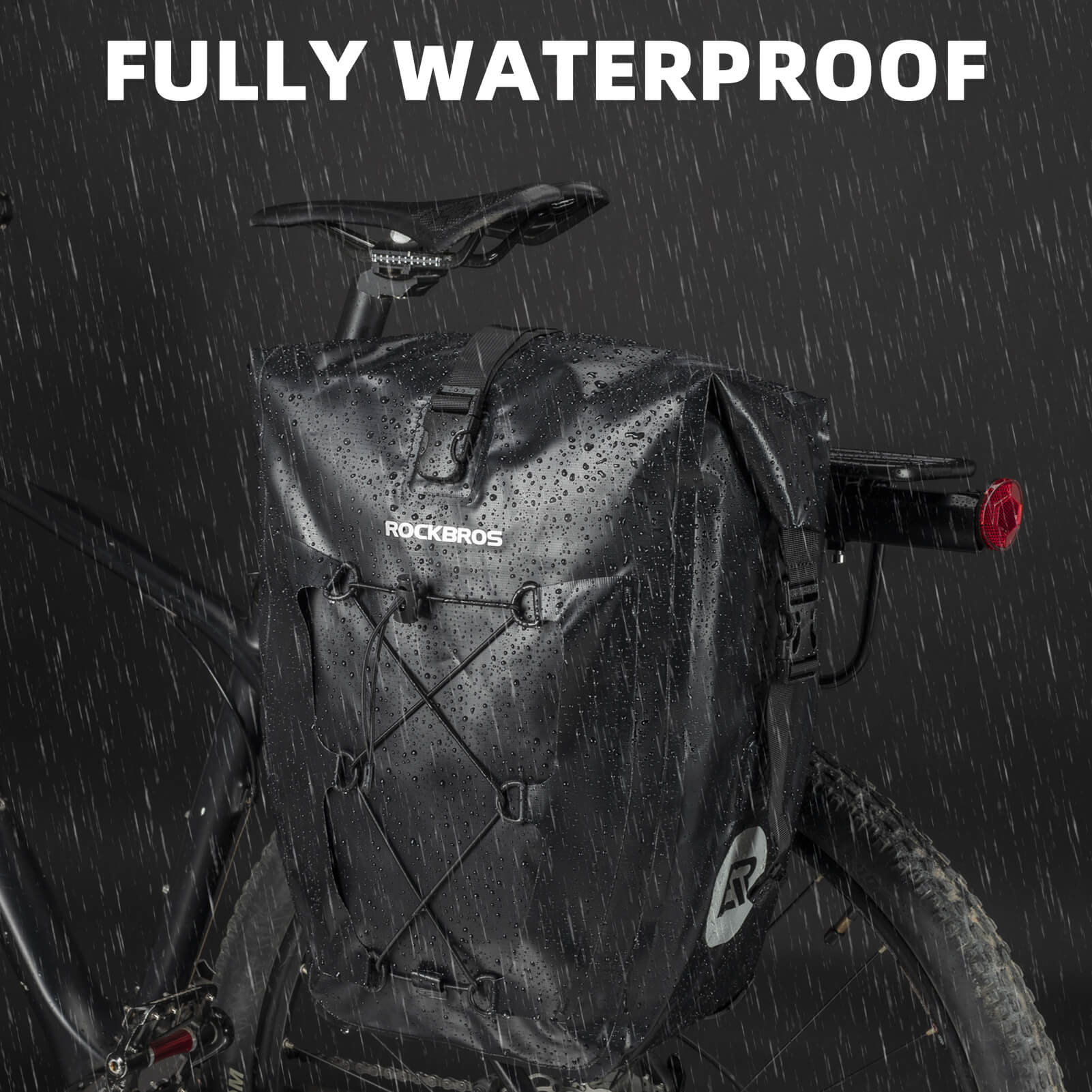 Fully Waterproof Bike Pannier Large Capacity-49