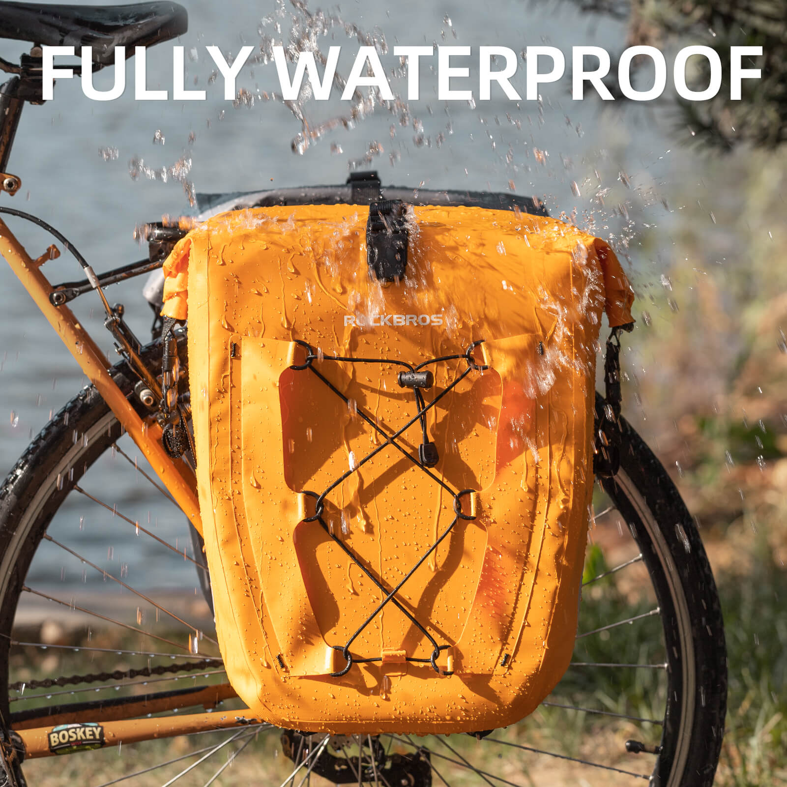Fully Waterproof Bike Pannier Large Capacity-5
