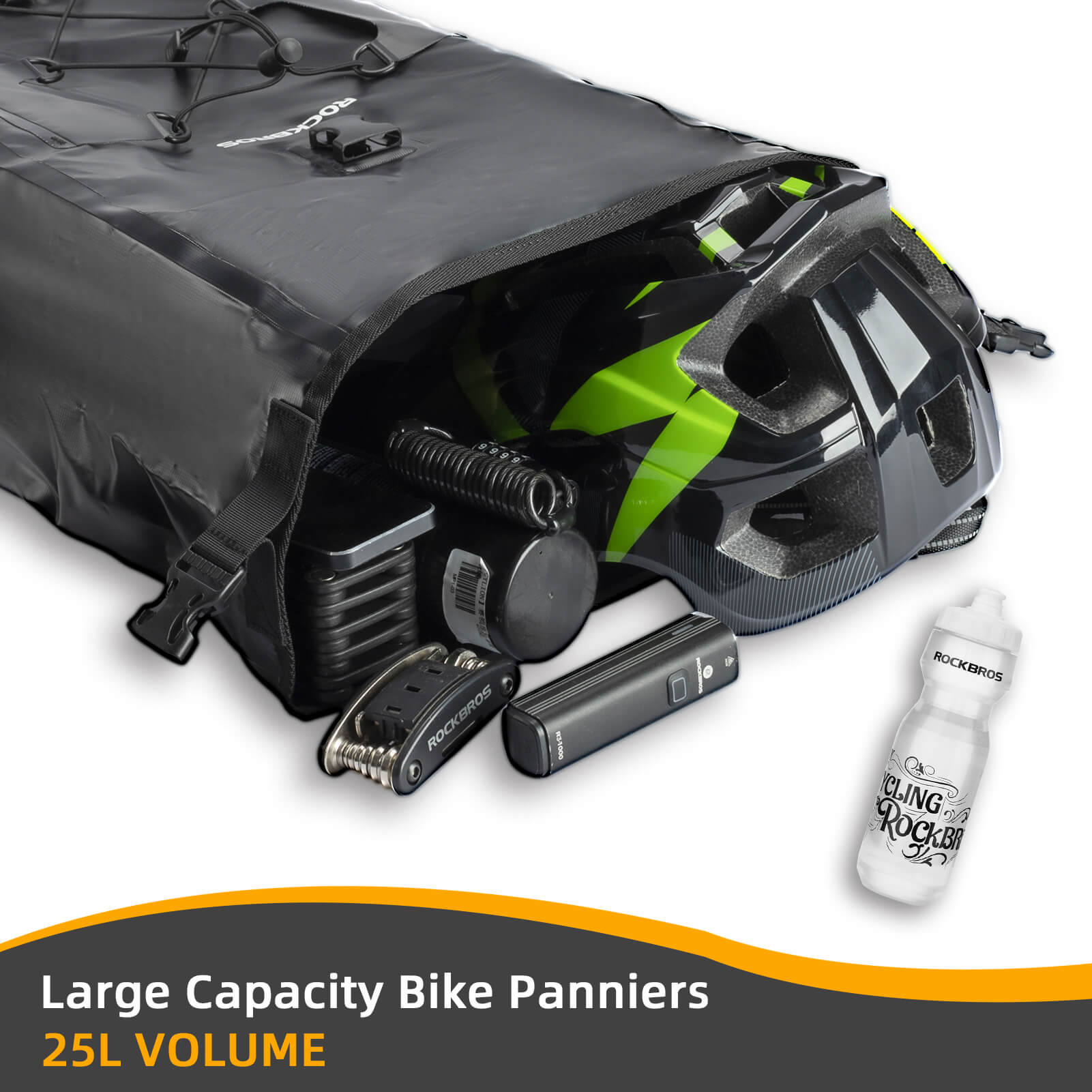 Fully Waterproof Bike Pannier Large Capacity-52