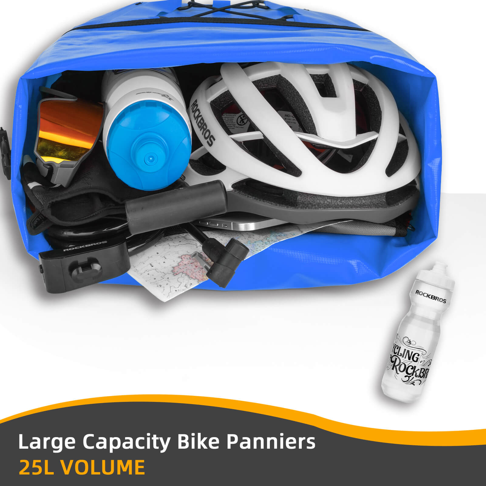 Fully Waterproof Bike Pannier Large Capacity-41