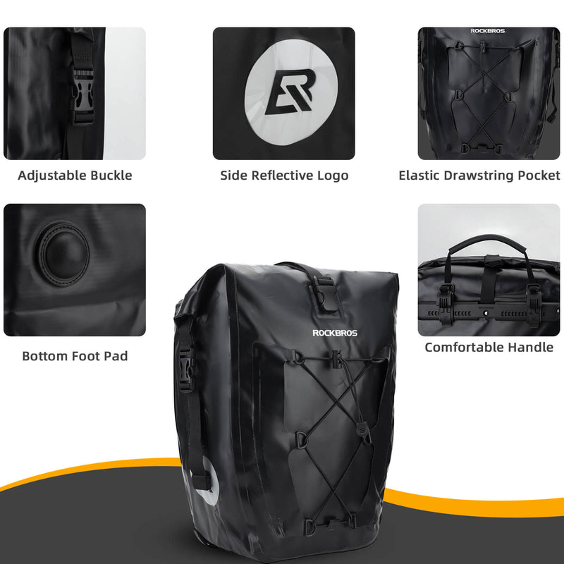 Fully Waterproof Bike Pannier Large Capacity-51
