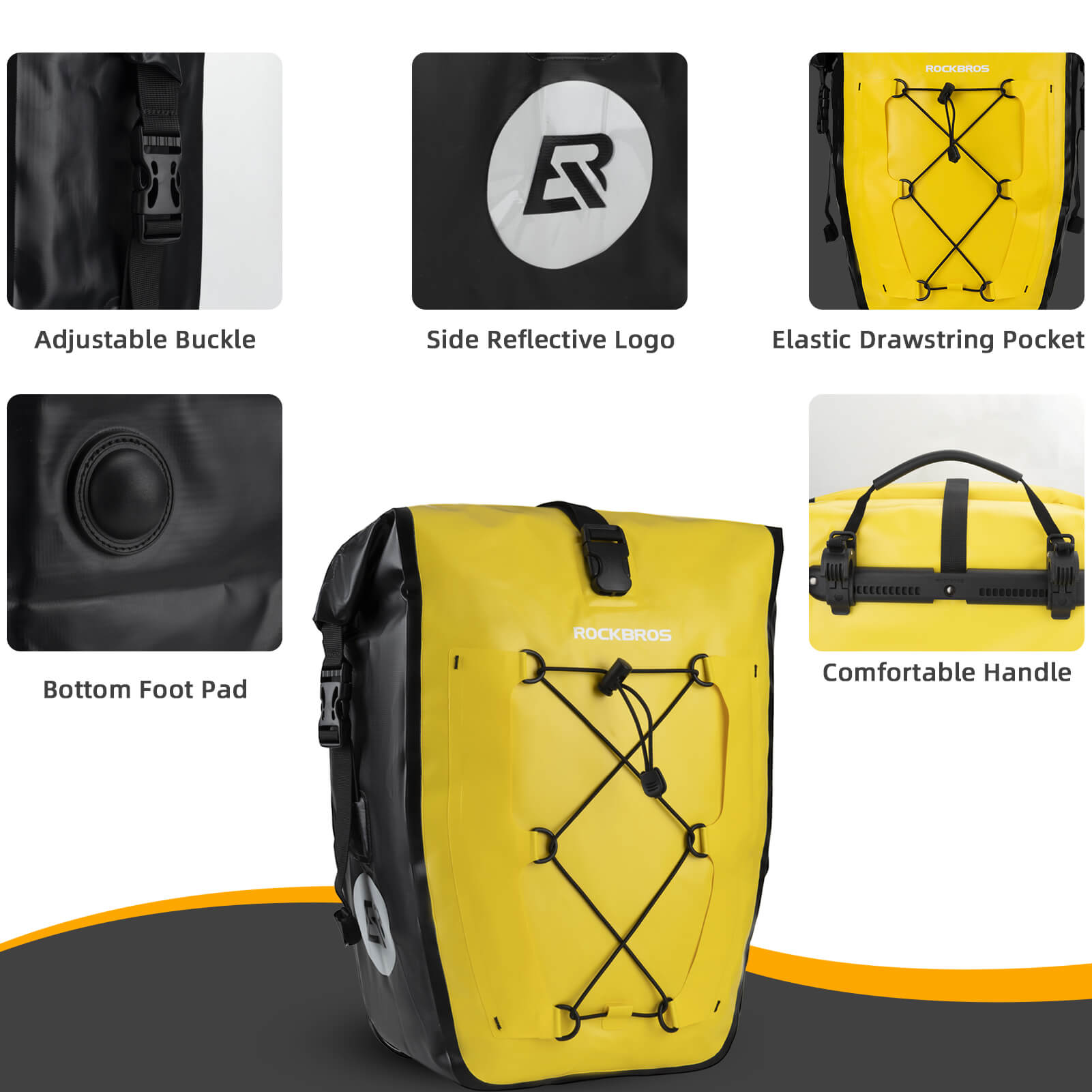 Fully Waterproof Bike Pannier Large Capacity-28