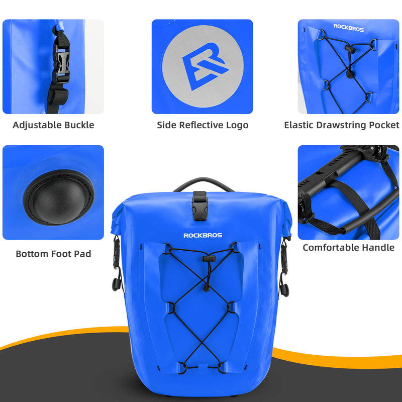 Fully Waterproof Bike Pannier Large Capacity-40
