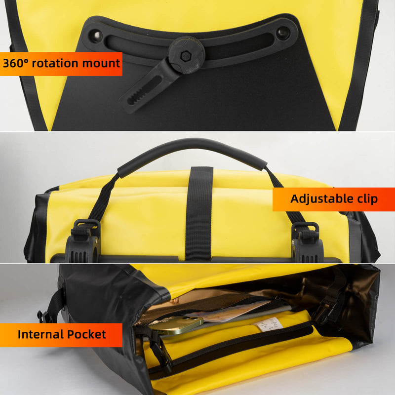 Fully Waterproof Bike Pannier Large Capacity-30