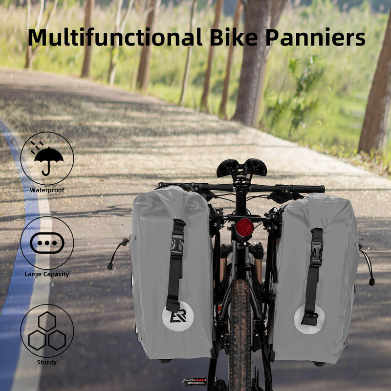 Fully Waterproof Bike Pannier Large Capacity-17