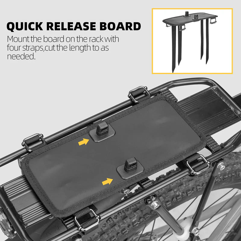 Waterproof Bike Rear Rack Pannier Bag- 30L-3