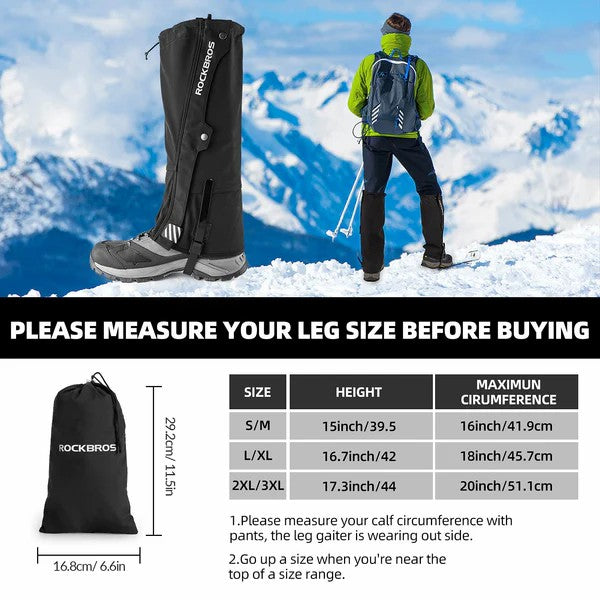 Waterproof Leg Gaiters-6