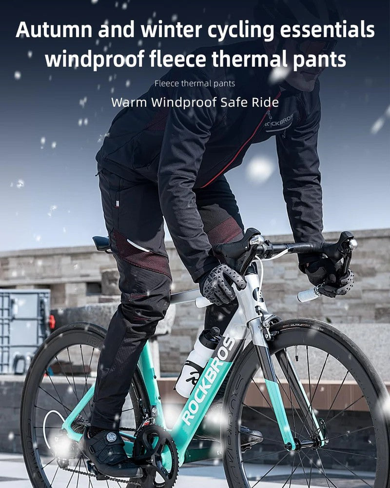 Men's Cycling Pants Warm-3