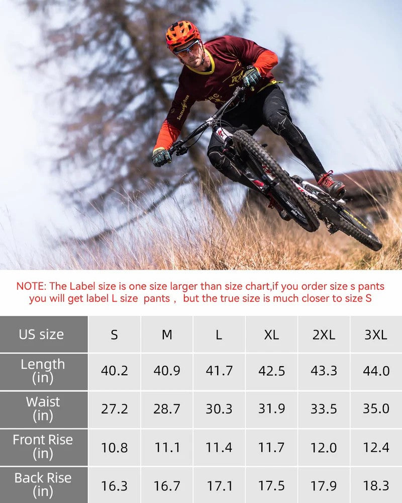 Men's Cycling Pants Warm-7