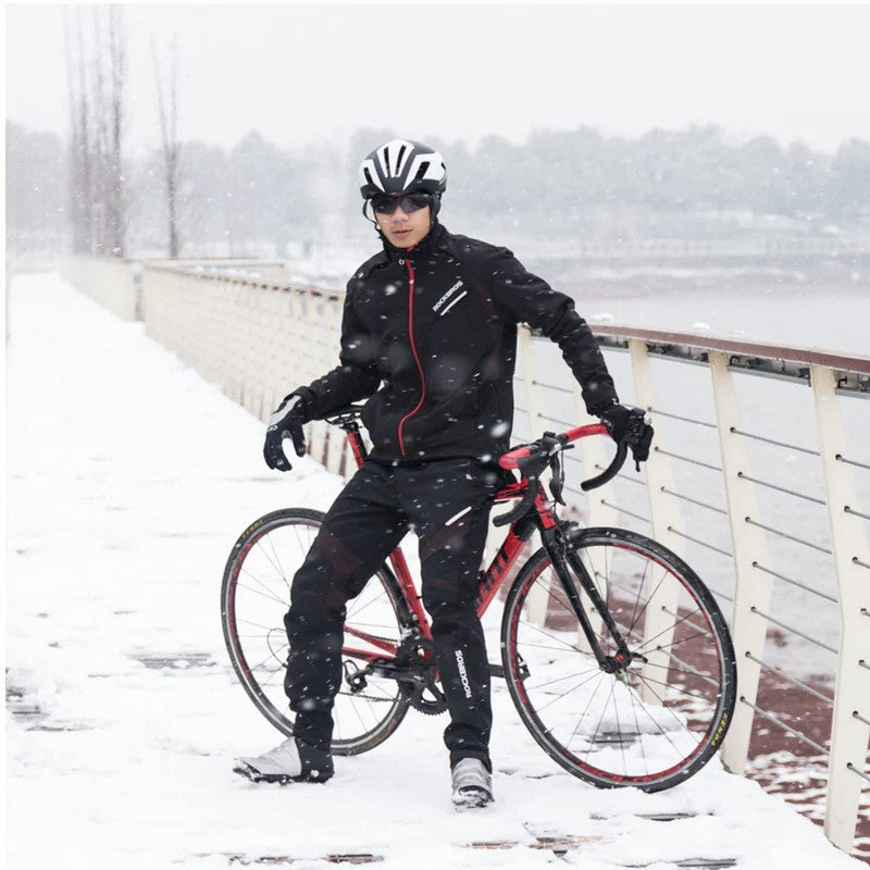 Men's Cycling Pants Warm-8