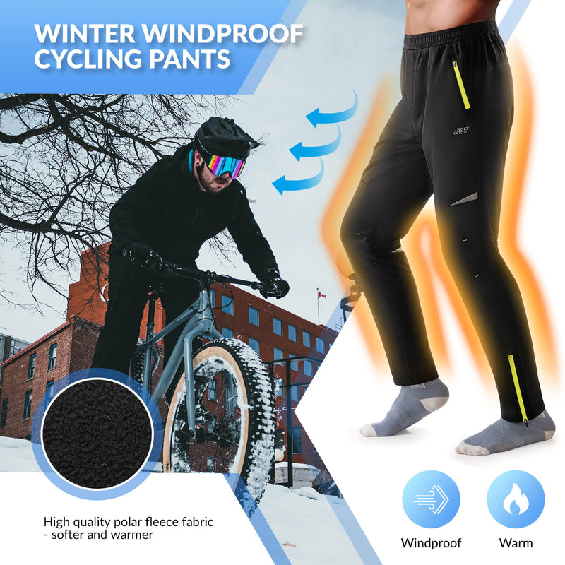 Unisex Windproof Thermal Cycling Pants-3