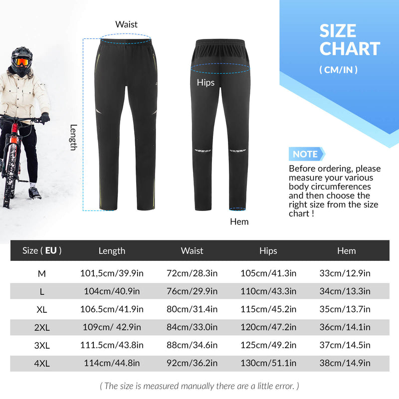 Unisex Windproof Thermal Cycling Pants-7