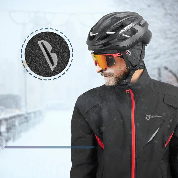 Cycling Skull Cap Helmet Liner with Thermal Fleece-7