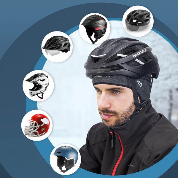 Cycling Skull Cap Helmet Liner with Thermal Fleece-8