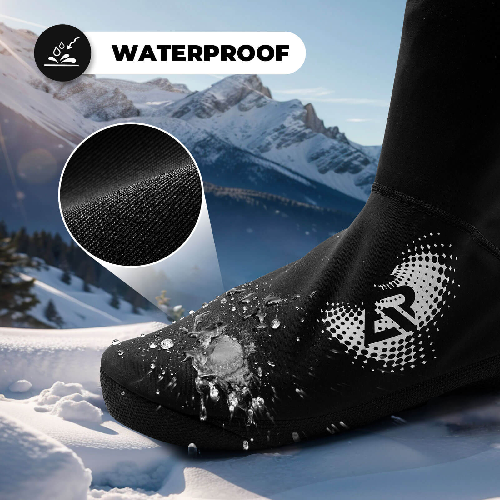 Windproof Thermal Cycling Shoe Covers-6