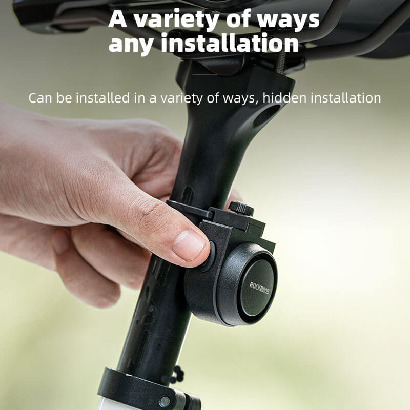 Wireless Bike Horn & Anti-Theft Alarm-6