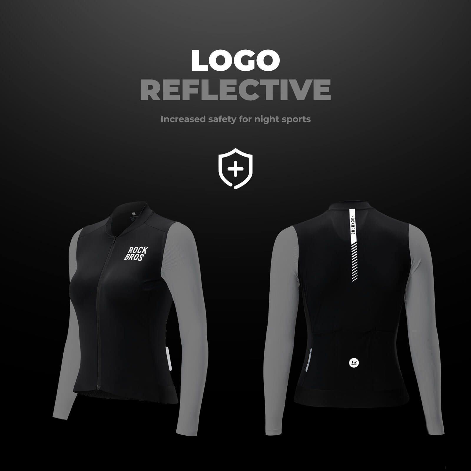 Women's Breathable Long-Sleeve Cycling Jersey-9