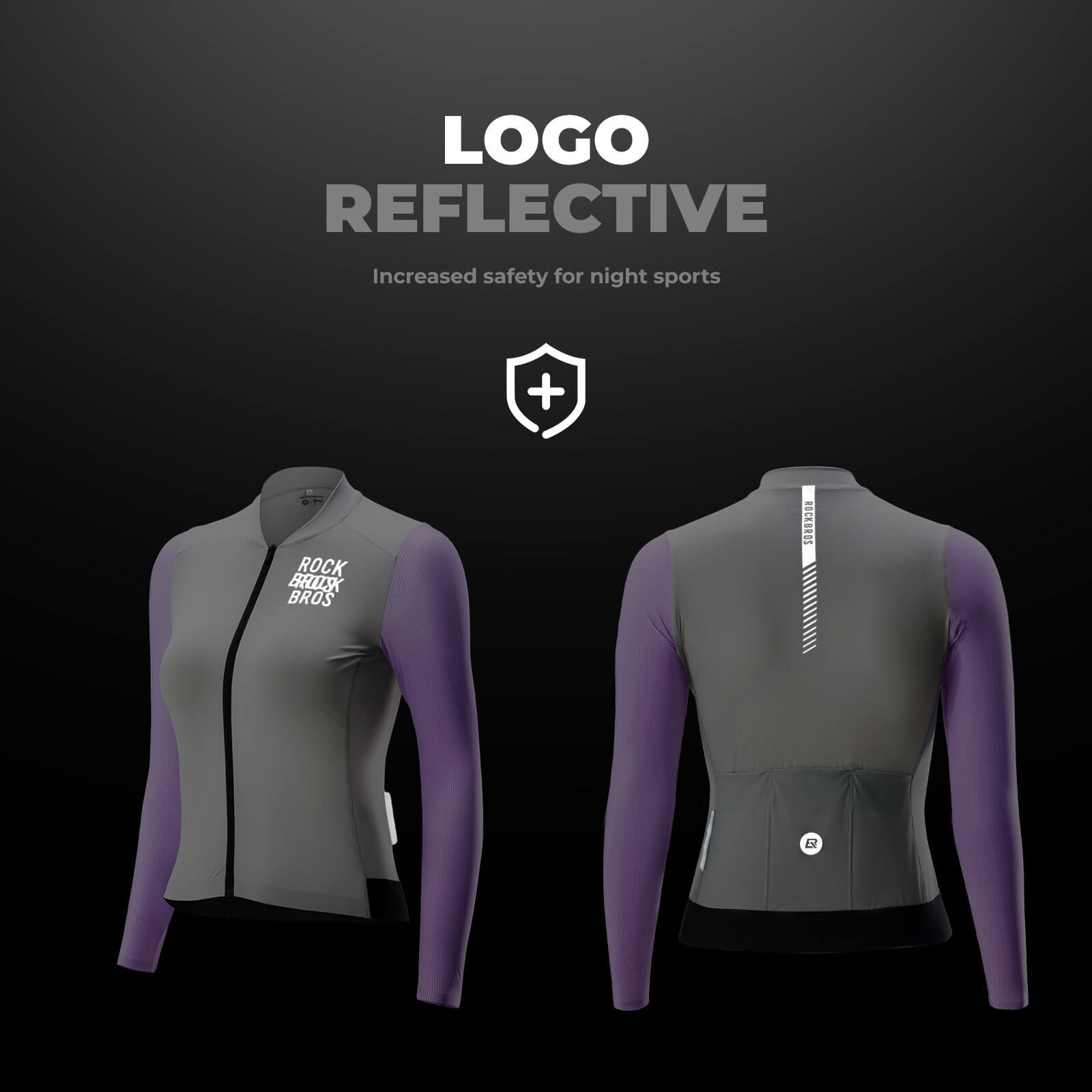Women's Breathable Long-Sleeve Cycling Jersey-10