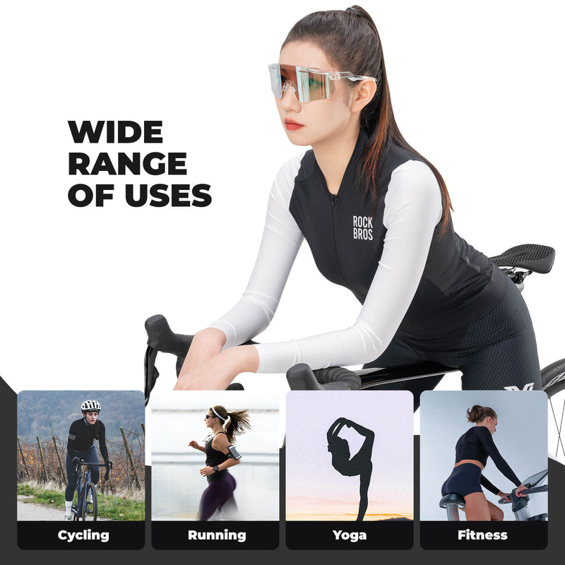 Women's Breathable Long-Sleeve Cycling Jersey-11