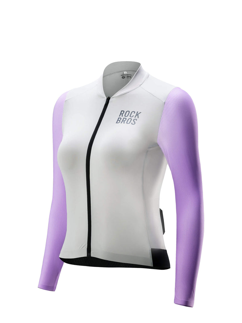 Women's Breathable Long-Sleeve Cycling Jersey-3