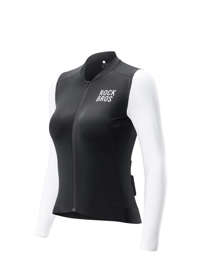 Women's Breathable Long-Sleeve Cycling Jersey-1