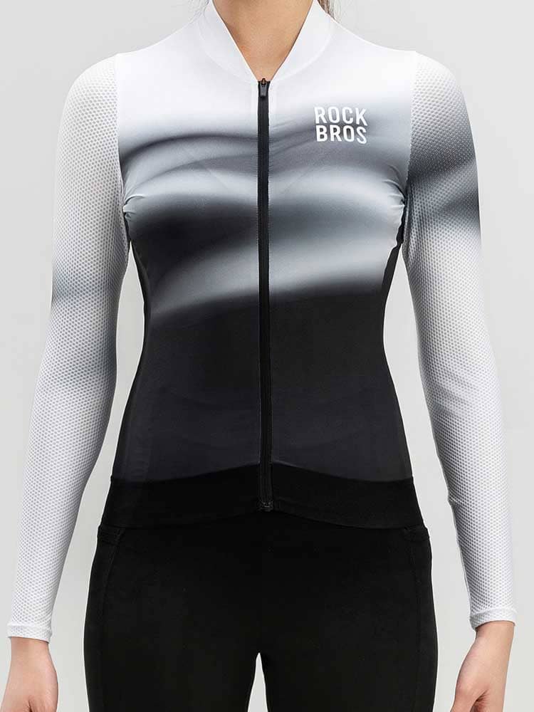 Women's MengDi Long-Sleeve Cycling Jersey-3
