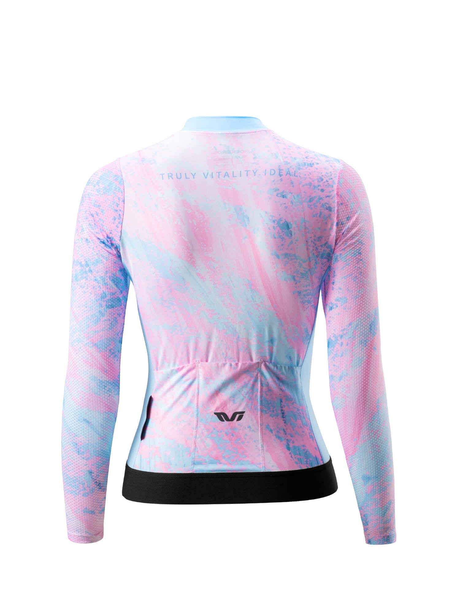 Women's TVI Long-Sleeve Cycling Jersey Sakura Mirage-3