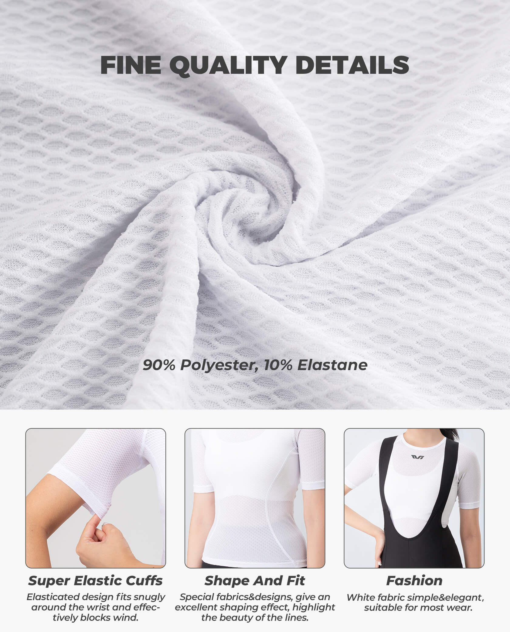 Women's TVI Cycling Base Layer Short Sleeve Jersey-6