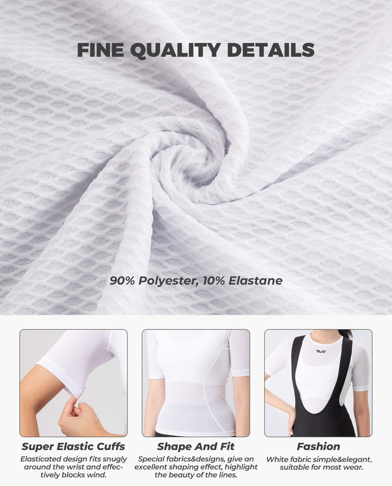 Women's TVI Cycling Base Layer Short Sleeve Jersey-6