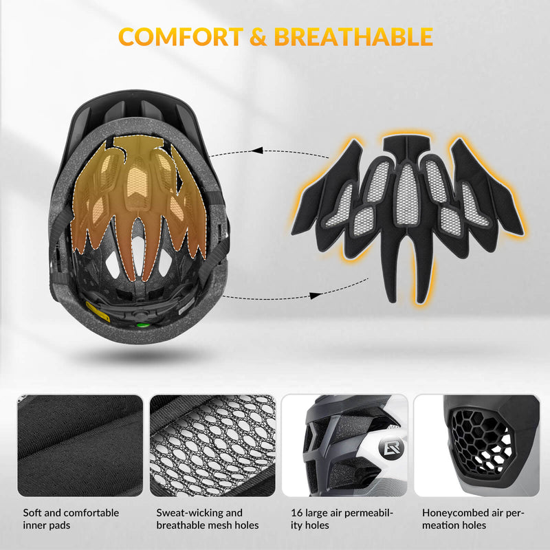 TS-61 Kids Full-Face Bike Helmet-14