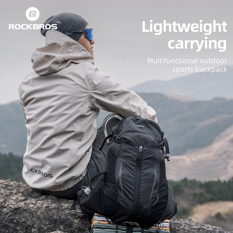 ROCKBROS Lightweight Hydration Backpack for Outdoor Sports-4