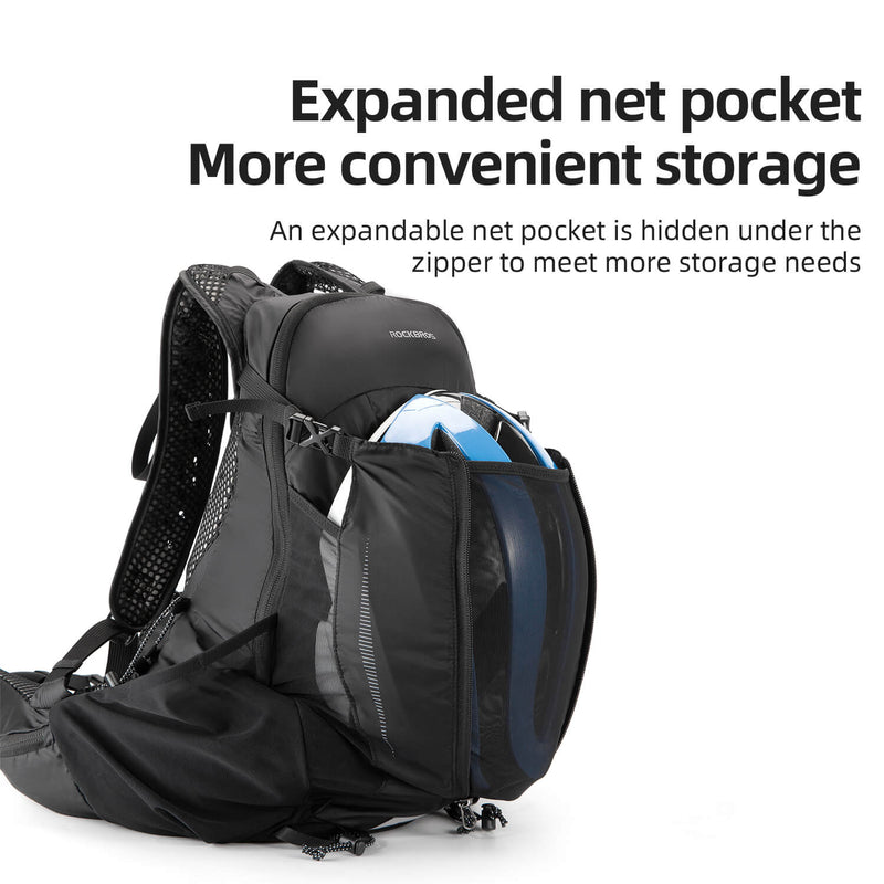 ROCKBROS Lightweight Hydration Backpack for Outdoor Sports-3