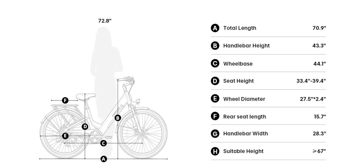 MEELOD CT100 Electric Commuter Bike