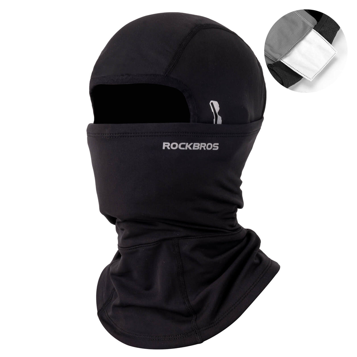 Thermal Ski Balaclava with Glasses Hole - ridemart
