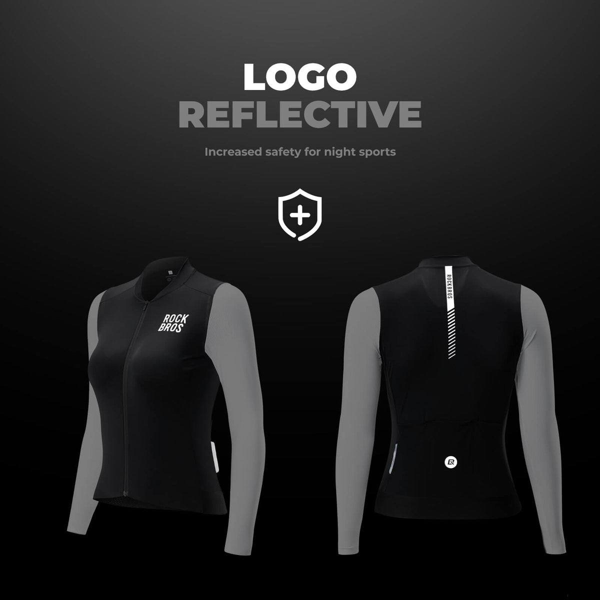 Women's Breathable Long-Sleeve Cycling Jersey - ridemart