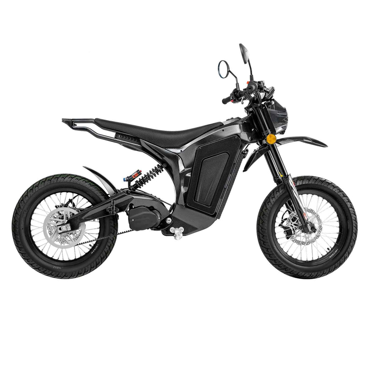 YIPOWER Samurai Noir 15kW Carbon Fiber Electric Motorcycle - ridemart