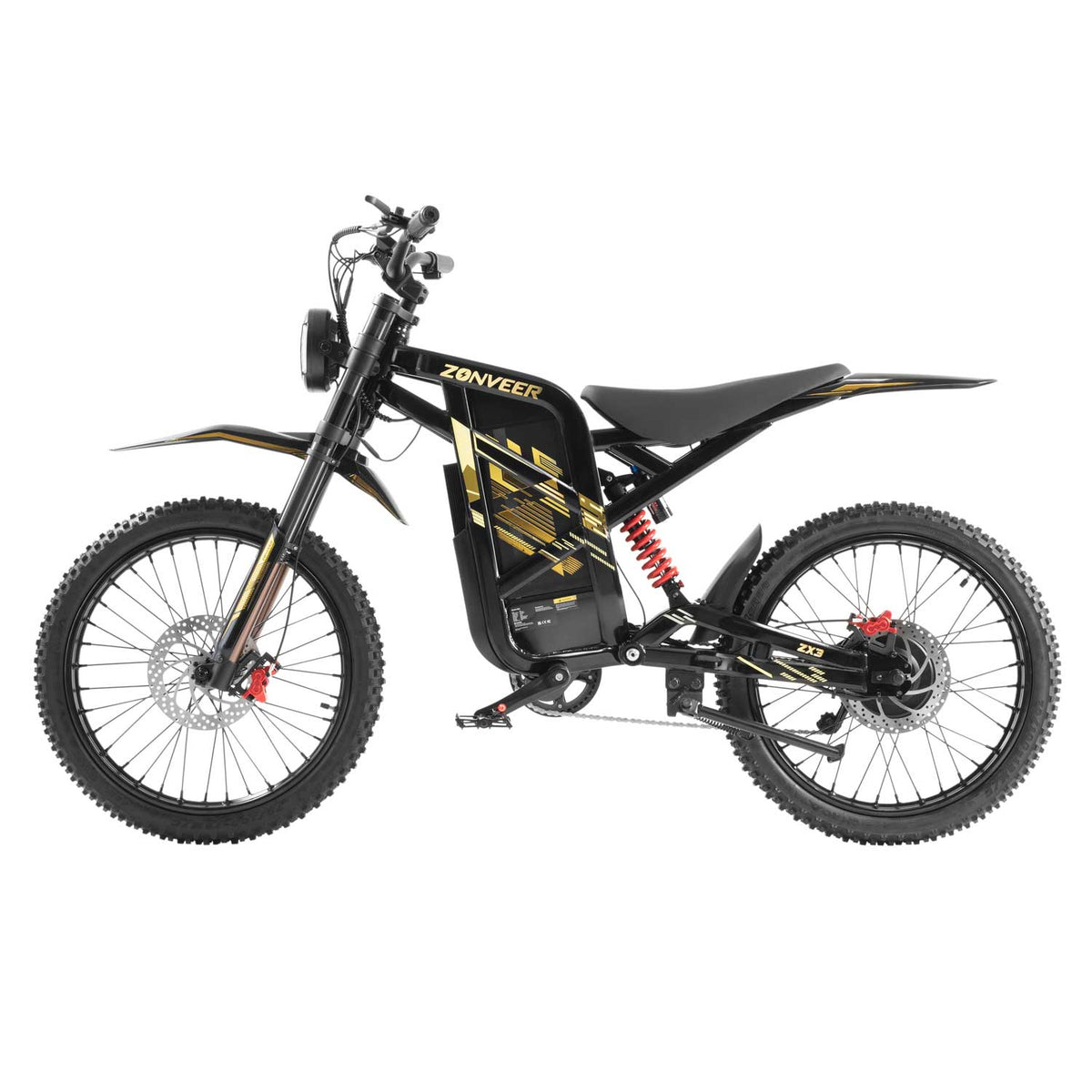 Zonveer ZX3 Electric Dirt Bike - ridemart